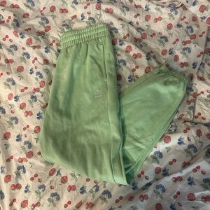 Adidas Green Joggers
